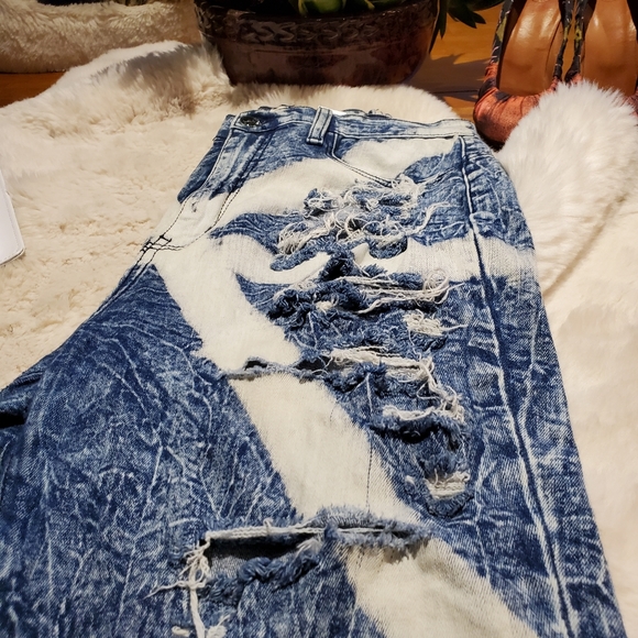 APHRODITE HEAVY DESTRUCTED JEANS - Picture 6 of 8